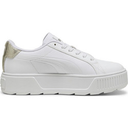Puma Karmen Γυναικεία Sneakers Flatforms Λευκά Χρυσά 395099-01