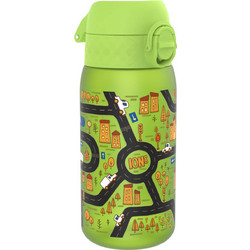 Ion8 Cars Παιδικό Μπουκάλι Πλαστικό BPA Free Lime 350ml