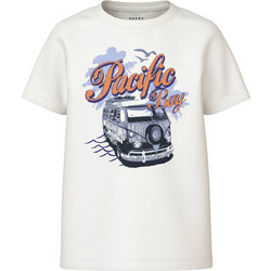 Name It Παιδικό T-Shirt Κοντομάνικο Εκρού 13227472