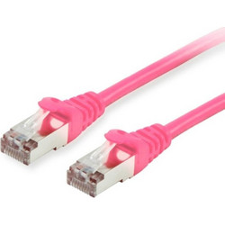 Equip S/FTP Cat.6 Καλώδιο Δικτύου Ethernet 1.5m Pink 615582