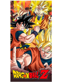 Toei Animation Dragon Ball Παιδική Πετσέτα Θαλάσσης Microfiber 70x140cm