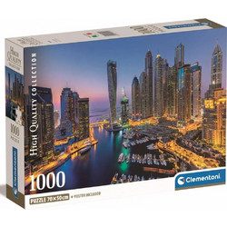 Puzzle Clementoni Compact Box Dubai 1000 Κομμάτια