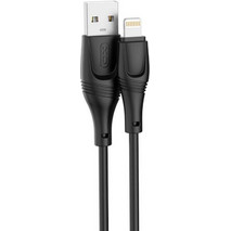 XO NB238 Zeus USB-A to Lightning Cable 3m Black 6920680838677