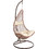 HomeMarkt Millie Κρεμαστή Κούνια Φωλιά Wicker Καφέ HM5996.05