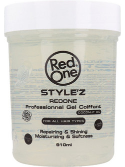 Red One Style'z Coconut Oil Gel Μαλλιών Δυνατό Κράτημα 910ml