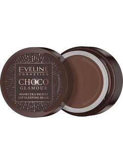 Eveline Choco Glamour Intensively Regenerating Night Time Lip Mask 12ml
