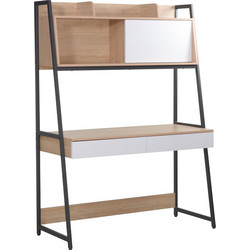 Pakoworld Jersey Γραφείο Ξύλινο με Βιβλιοθήκη 124x54x171cm 225-000052