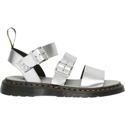 Dr. Martens Δερμάτινα Γυναικεία Σανδάλια Ασημί 26670972