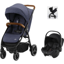 Britax Romer B-Agile R Καρότσι Μωρού 2 σε 1 Navy Blue