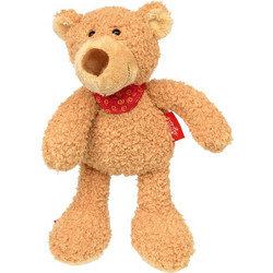 Sigikid Αρκουδάκι με Κόκκινο Φουλάρι 27cm 43255