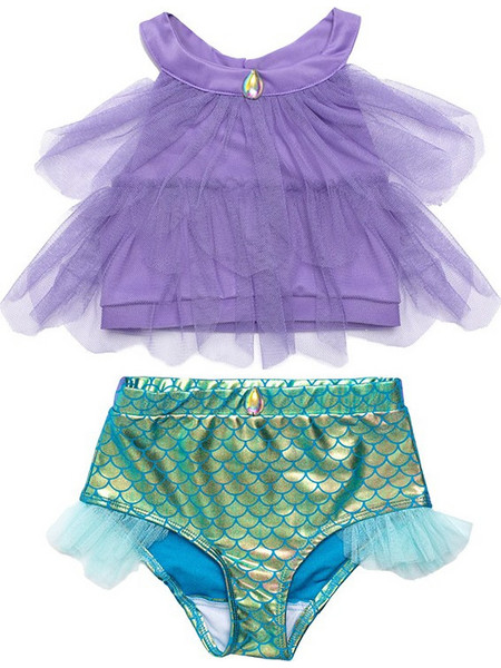 Great Pretenders Παιδικό Μαγιό Bikini Set για Κορίτσι Μωβ Πετρόλ 292-27183