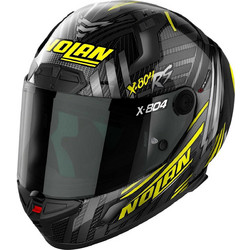 Nolan X-804 RS Yellow Silver Κράνος Μηχανής Full Face
