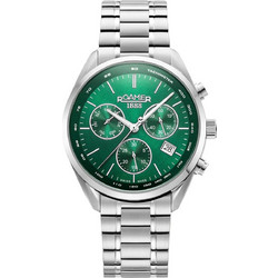 Roamer Pro Chrono Ανδρικό Ρολόι Χρονογράφος με Ασημί Μεταλλικό Μπρασελέ 993819417520