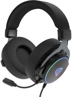 Genesis Neon 764 Gaming Headset Over Ear Black