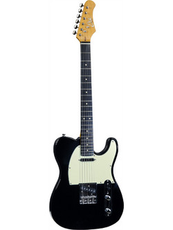 Eko Guitars VT-380 V-NOS Ηλεκτρική Κιθάρα T Style με SH Μαγνήτες Black
