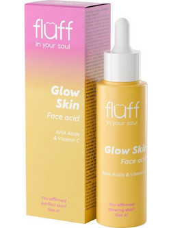 Fluff Glow Skin Smoothing Μανδελικό Scrub Προσώπου για Αναζωογόνηση 40ml