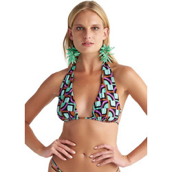 BLU4U Bikini Top Τριγωνάκι Τιρκουάζ 24366361-02