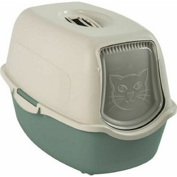 Rotho My Pet Bailey Τουαλέτα Γάτας Κλειστή Μπεζ Πράσινο Mint Μ56xΠ40xΥ39cm
