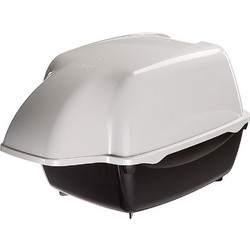 Ferplast Cosmic Outdoor Τουαλέτα Γάτας Κλειστή με Φίλτρο Μαύρη Μ73.5xΠ43.5xΥ41cm