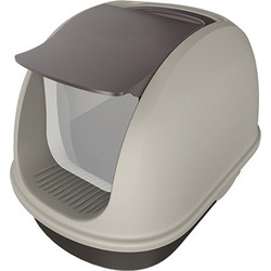 Pet Interest Front Opening Τουαλέτα Γάτας Κλειστή Μπεζ Μ56xΠ39xΥ42cm