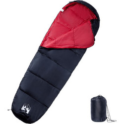 vidaXL Sleeping Bag Μονό 3 Εποχών Κόκκινο 94494