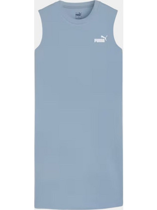 Puma ESS+ Mini Καλοκαιρινό Αθλητικό Φόρεμα Γαλάζιο 678743-20