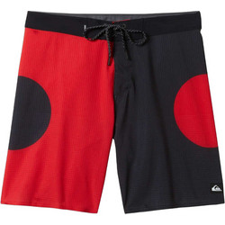 Quiksilver Ανδρικό Μαγιό Βερμούδα με Σχέδιο Κόκκινο Μαύρο AQYBS03662-KVJ6