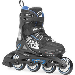 Rollerblade Spitfire Flash Inline Αυξομειούμενα Rollers Παιδικά Μαύρα