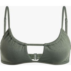 Roxy Bikini Top Μπουστάκι Χακί ERJX305226