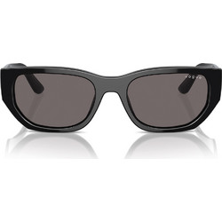 Vogue VO5586S W44/87 Γυαλιά Ηλίου Τετράγωνα Κοκάλινα Μαύρα με Μαύρο Polarized Φακό