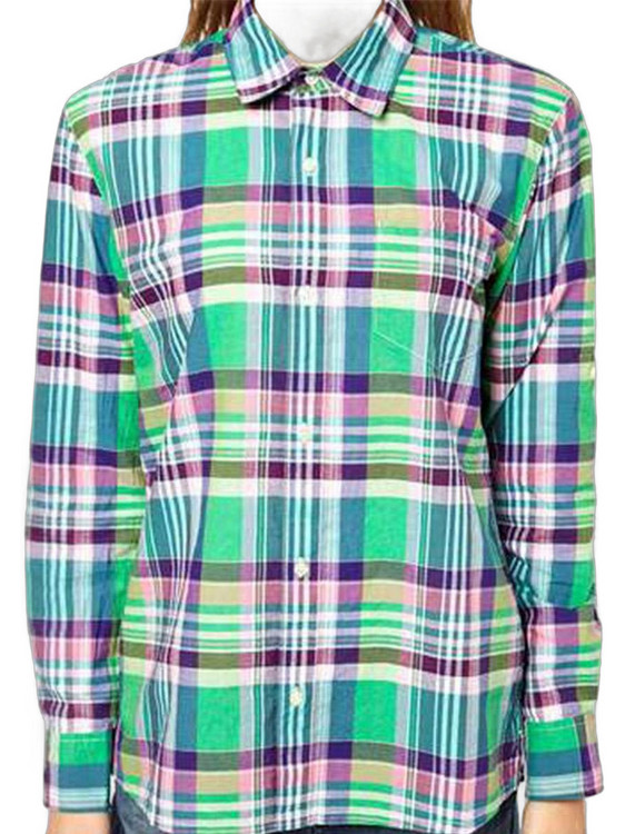 Carhartt Μακρυμάνικο Γυναικείο Πουκάμισο Βαμβακερό Καρό Πολύχρωμο I011750