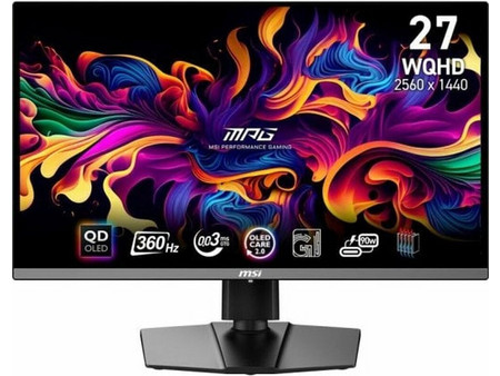 MSI MPG 271QRX QD-OLED HDR Gaming Monitor 26.5" 2560x1440 QHD 360Hz 0.03ms