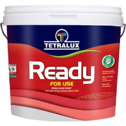 Tetralux Ready for Use Πλαστικό Χρώμα Λευκό 10lt