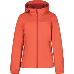 Icepeak Παιδικό Μπουφάν Χειμωνιάτικο Softshell Αδιάβροχο Πορτοκαλί 5-51896-694-633
