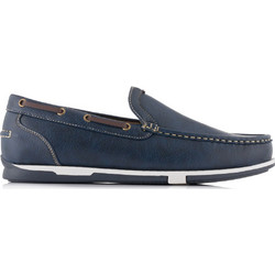 Cockers Easton Ανδρικά Μοκασίνια Loafers Δερμάτινα Navy Μπλε SD52019