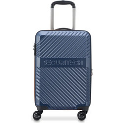 Delsey Securitech 400680102 Βαλίτσα Καμπίνας 55x35x23cm με 4 Ρόδες Μπλε