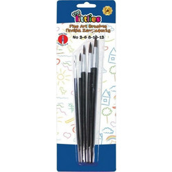 The Littlies Σετ Πινέλα Ζωγραφικής 5τμχ 646755