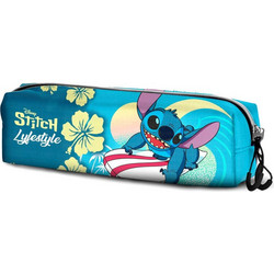 Karactermania Disney Stitch Lifestyle Κασετίνα Βαρελάκι Γαλάζια 06442