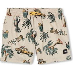 O'Neill Mix Match Cali Print Παιδικό Μαγιό Βερμούδα για Αγόρι Μπεζ 928006-13864