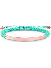 Thomas Sabo Γυναικείο Βραχιόλι Μακραμέ από Κορδόνι & Ασήμι A00625971L