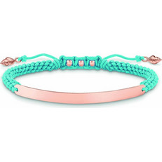 Thomas Sabo Γυναικείο Βραχιόλι Μακραμέ από Κορδόνι & Ασήμι A00625971L