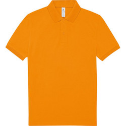 B&C Collection Ανδρική Μπλούζα Polo Κοντομάνικη Πορτοκαλί PU424