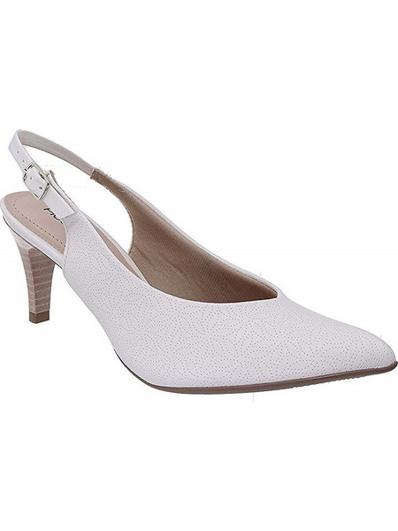 Piccadilly Ανατομικές Γόβες Slingback Δερμάτινες με Λεπτό Ψηλό Τακούνι 745080