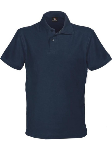 2Αaprons Ανδρική Μπλούζα Polo Κοντομάνικη Navy Μπλε AMPS180DN