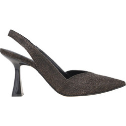 Michael Kors Γόβες Slingback με Λεπτό Ψηλό Τακούνι Μαύρες 40F3ALMS1D-080