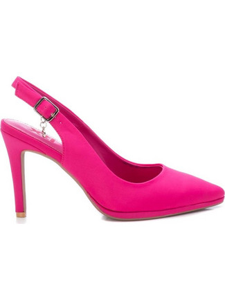Xti Γόβες Suede Slingback με Τακούνι Στιλέτο & Φιάπα Φούξια 141213