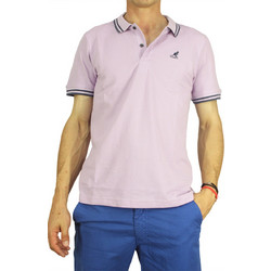 Kangol Ανδρική Μπλούζα Polo Κοντομάνικη Ροζ 707656-LIL
