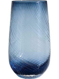 HFA Σετ Ποτήρια Νερού Ατσάλινα Μπλε 580ml 6τμχ 5420315