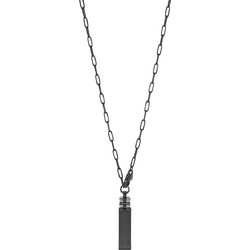 CAT Granite Ανδρικό Κολιέ από Ατσάλι J019N00111