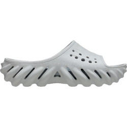 Crocs Echo Ανδρικές Παντόφλες Καλοκαιρινές Ανατομικές Κολυμβητηρίου Γκρι 208170-1FT